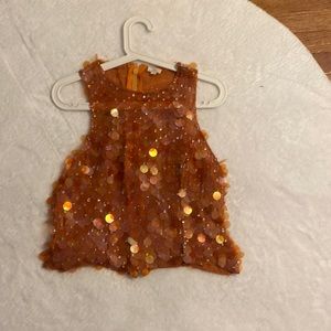 Sequined Tank Top